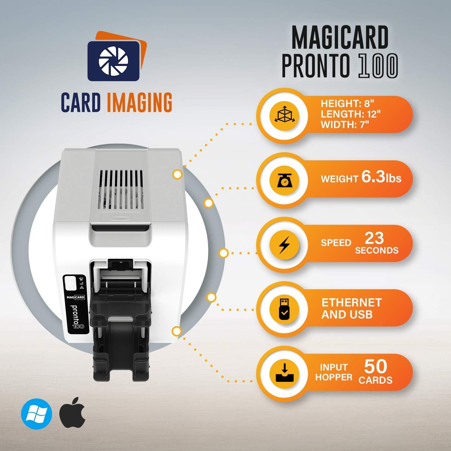 ID Card Printer Badge Maker Machine J36489