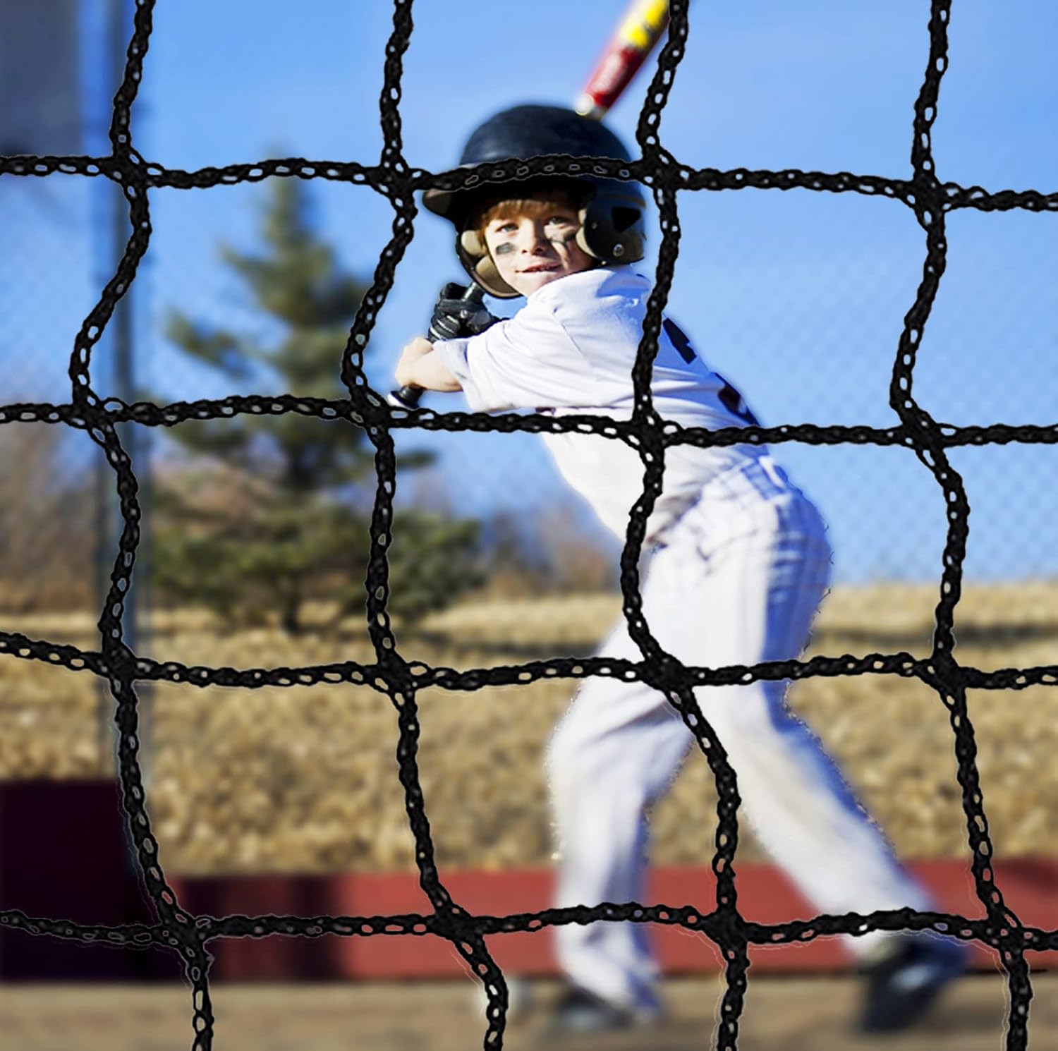 Baseball Backstop Netting 30x 12ft E977347