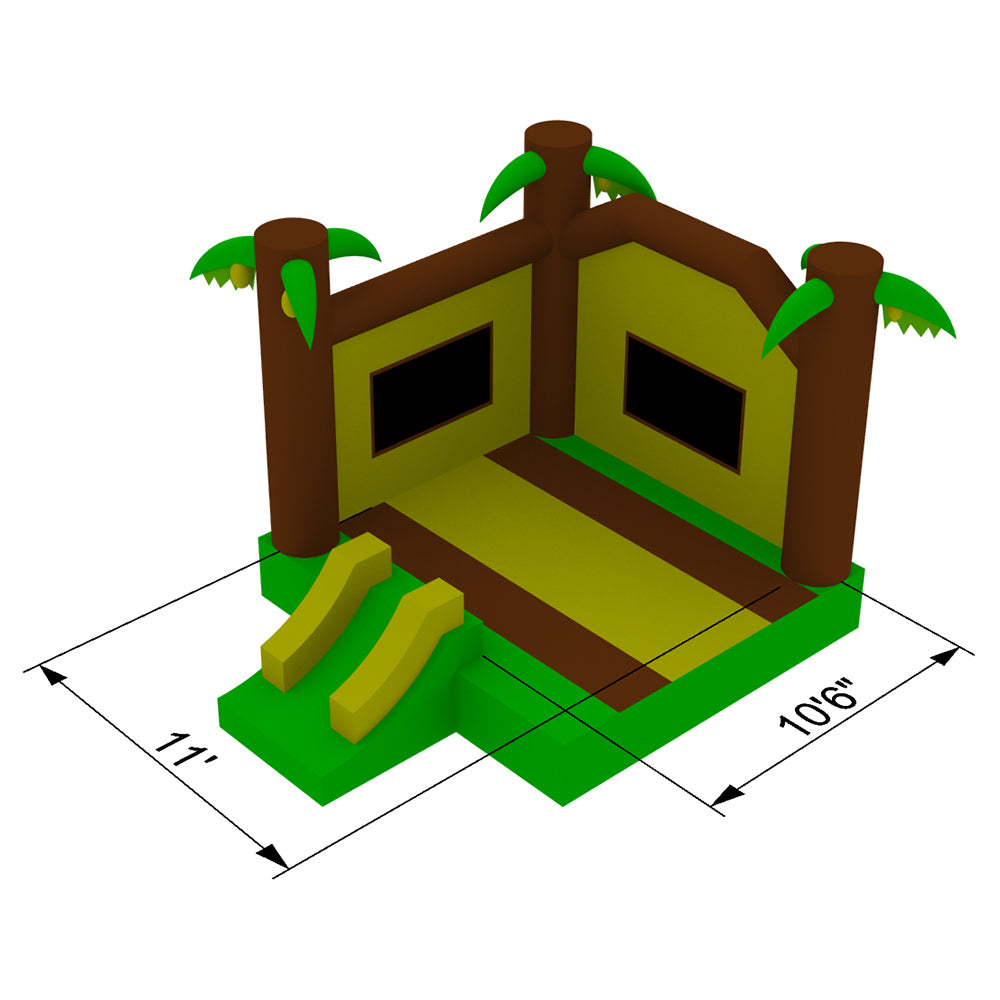 Jungle Jumper Inflatable Bounce House H93961