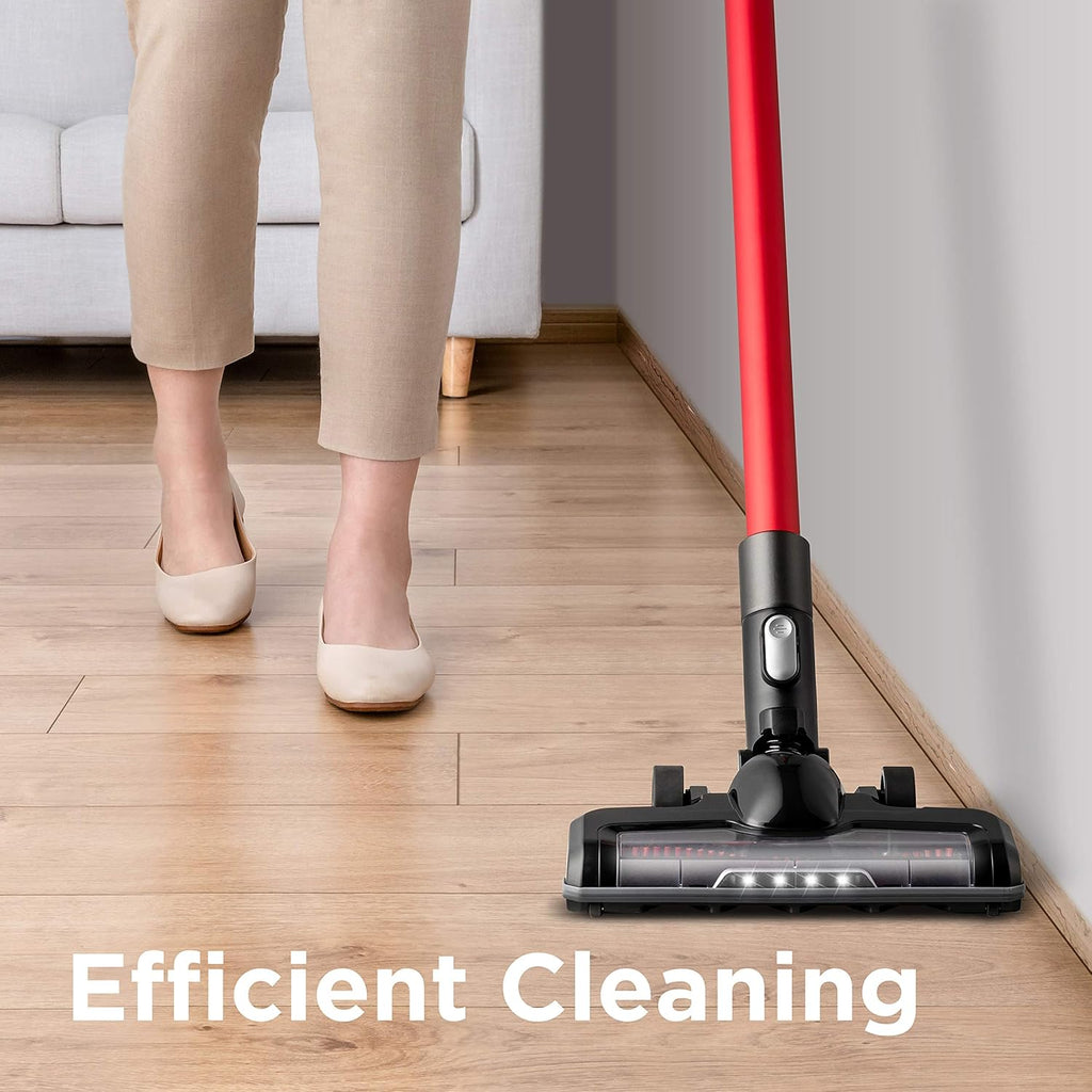 Red Cordless Stick Vacuum Cleaner J7099