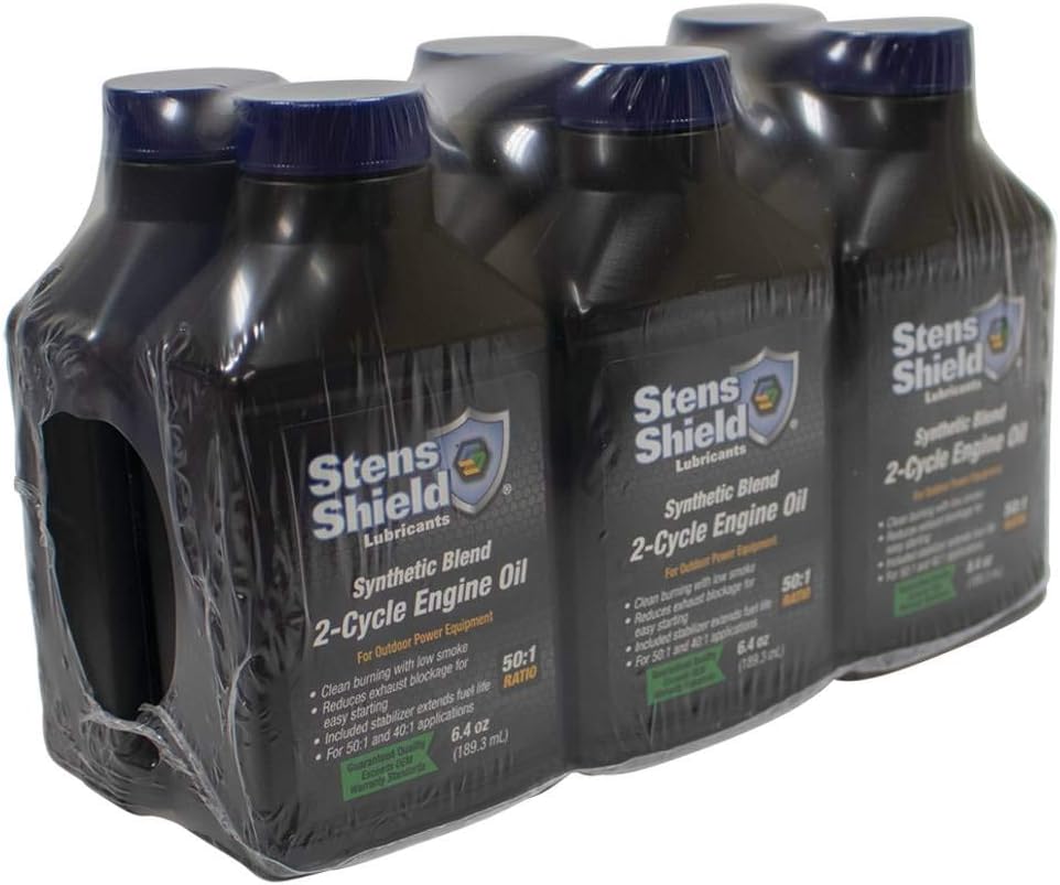 2-Cycle Engine Oil, 6.4 oz. Bottles, Pack of 2 F8383