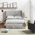 King Upholstered Bed with Washable Slipcover G55092
