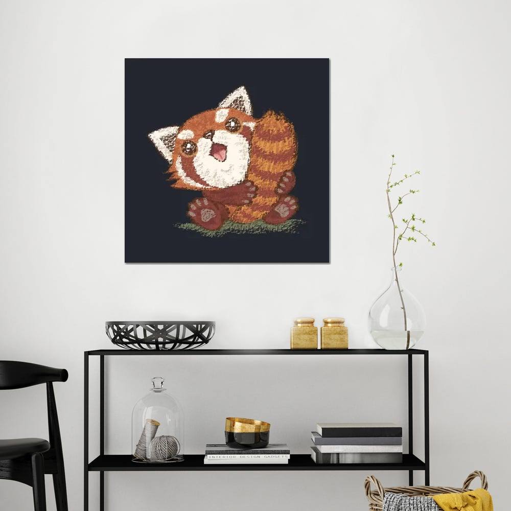 Red Panda Canvas Art Picture J181