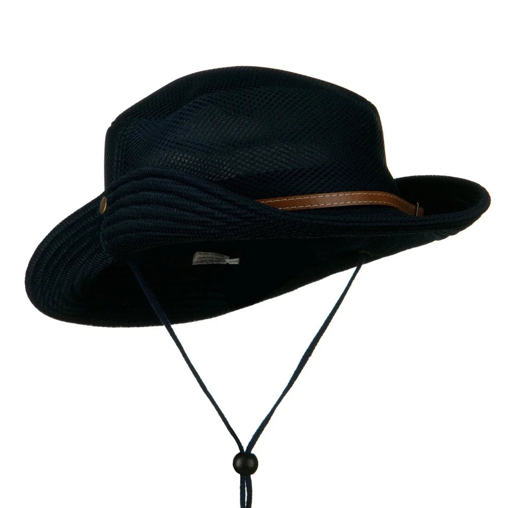 Navy 2XL Mesh Bucket Hat Z684