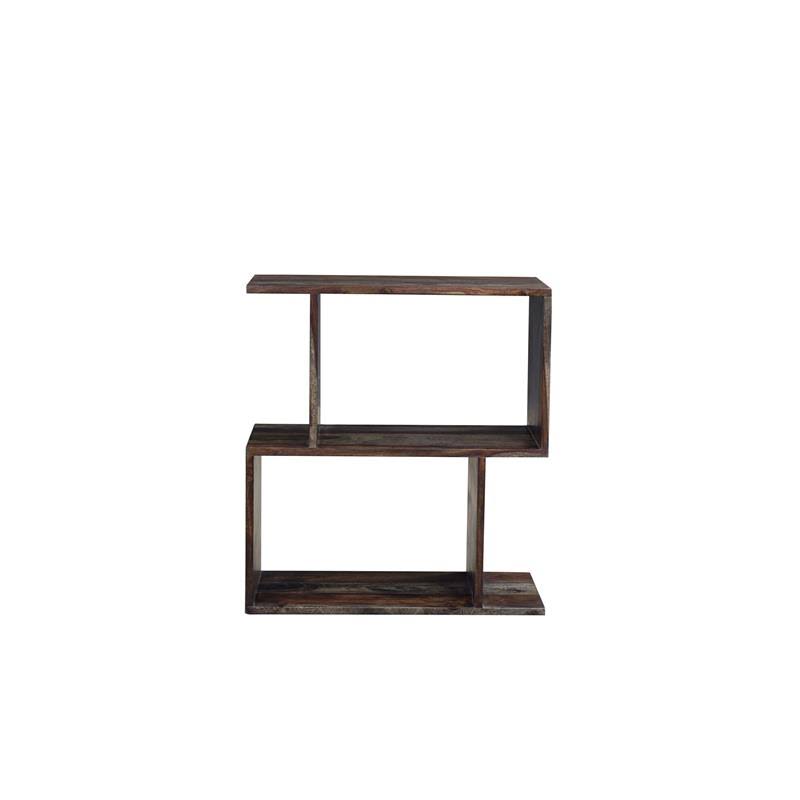 Gray Solid Sheesham Wood Bookcase E42649