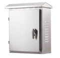 304 Stainless Steel Outdoor Electrical Enclosure Box 20 H x 16 W x 8 D with Mounting Plate O160