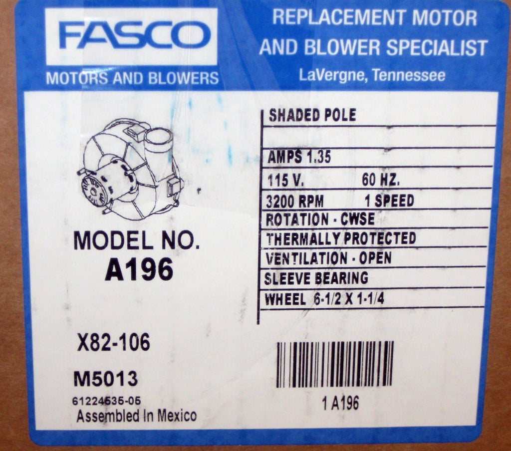 Specific Purpose Blowers I16190