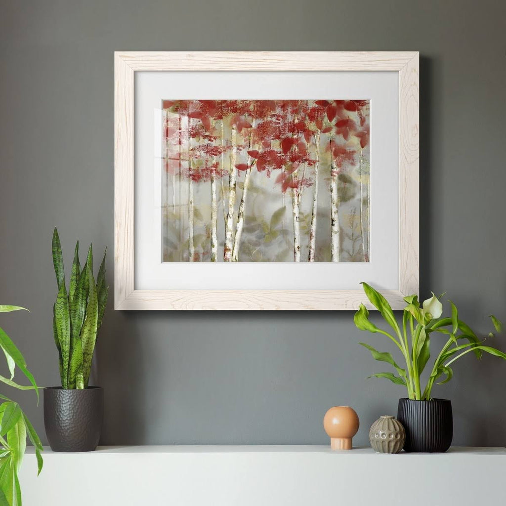 Framed Print 31X44 White T549