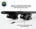 Freedom Cross Bars System for Factory Side Rail Mount X1312