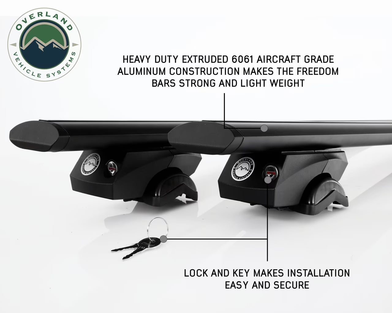Freedom Cross Bars System for Factory Side Rail Mount X1312