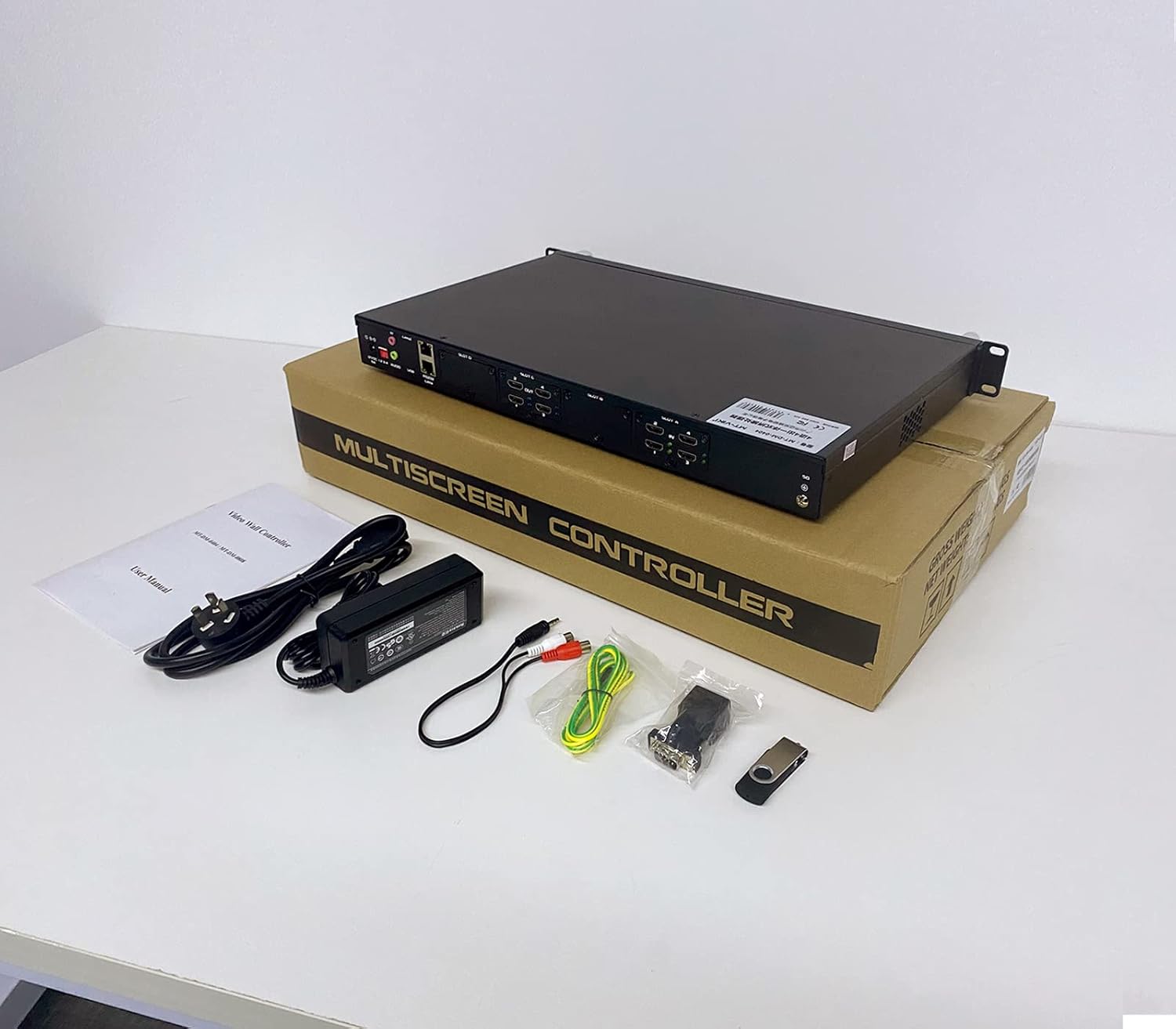 4 Channel Seamless Video Wall Processor, 4 in 4 Out D900445