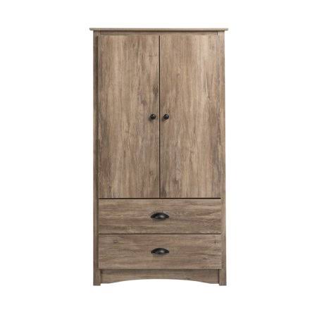 Drifted Gray Armoire H353