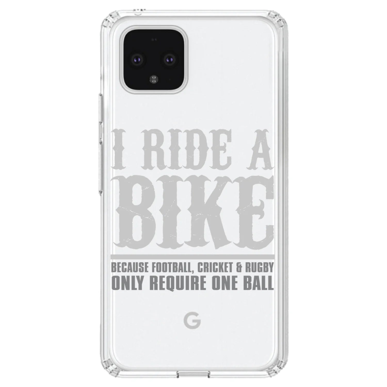 Clear Shockproof Hybrid Case for Google Pixel 4 XL with Tempered Glass Screen Protector J8308