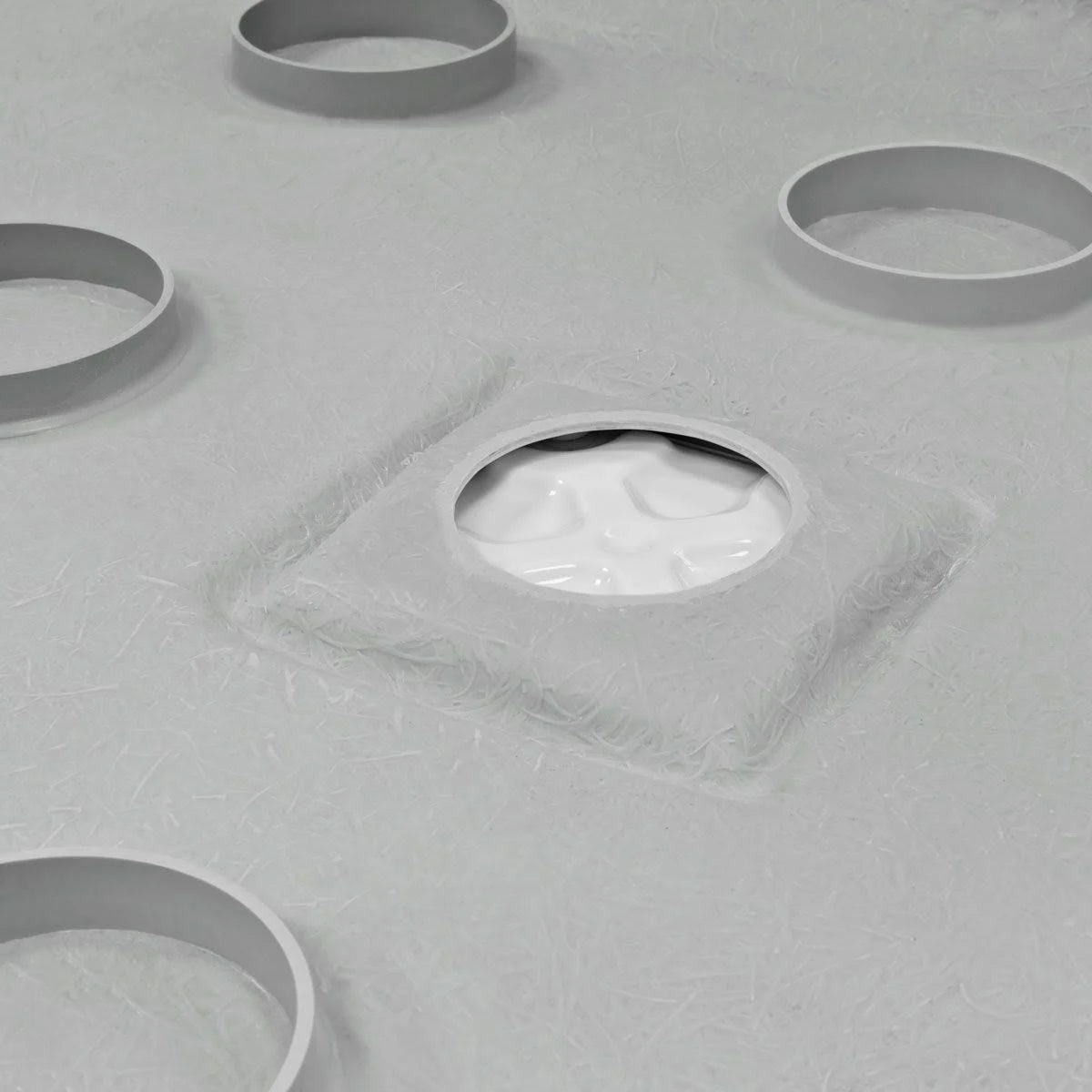 60 x 36 Left Double Threshold Shower Pan Base Wall Corner Left Drain O761111