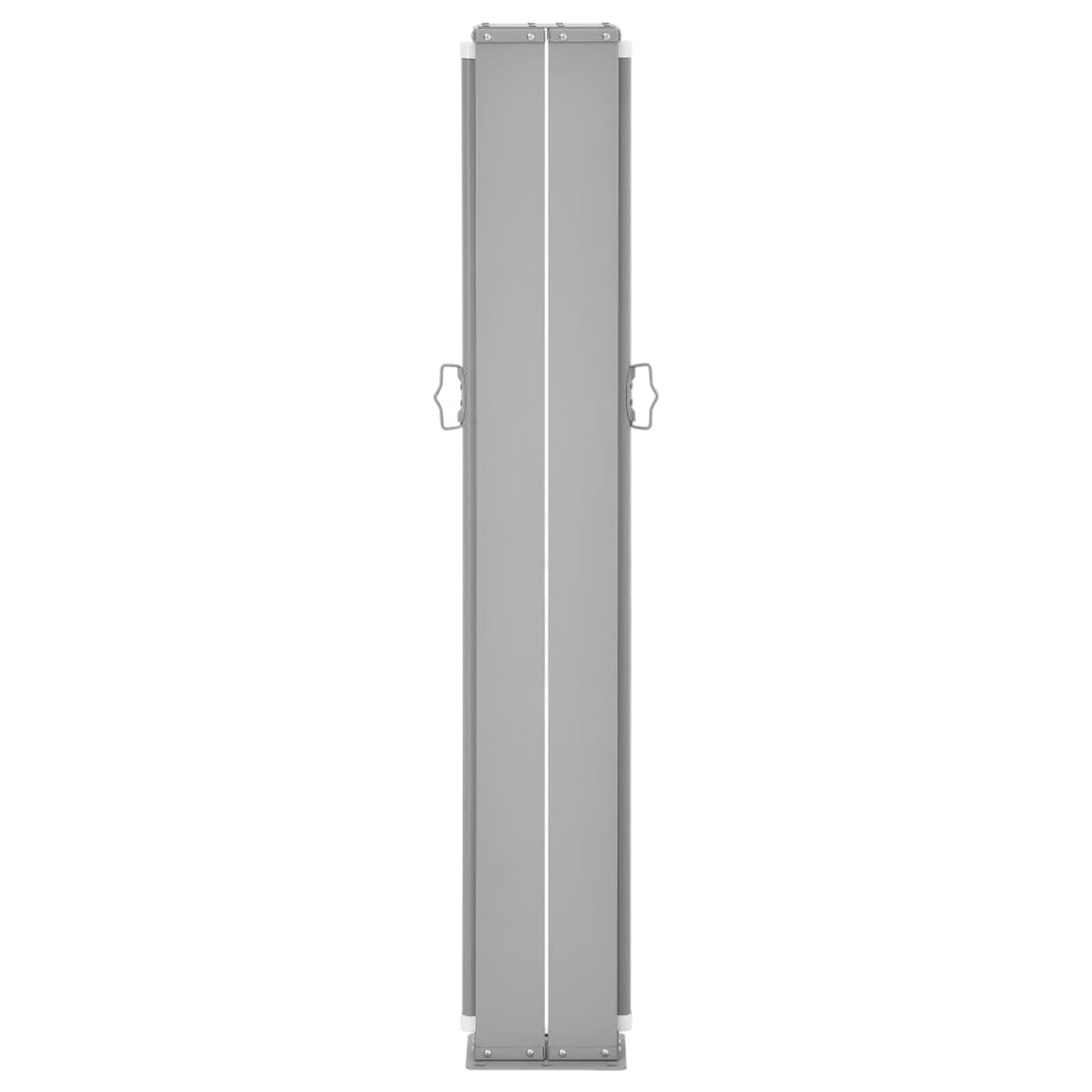 Retractable Side Awning Brown 55.1"x236.2" Y620