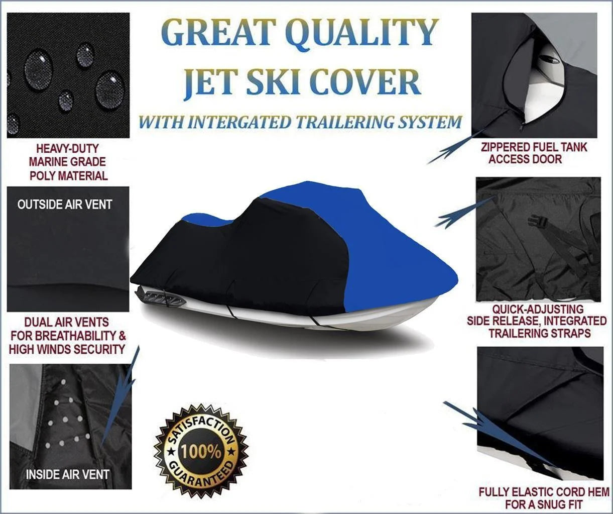 Heavy-Duty PWC 600D Jet Ski Cover R1909
