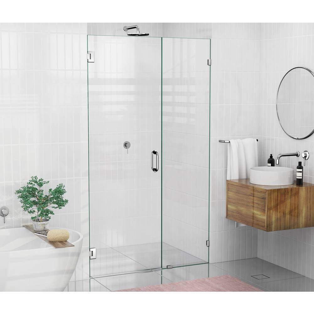 Chrome Frameless Hinged Shower Door N341963