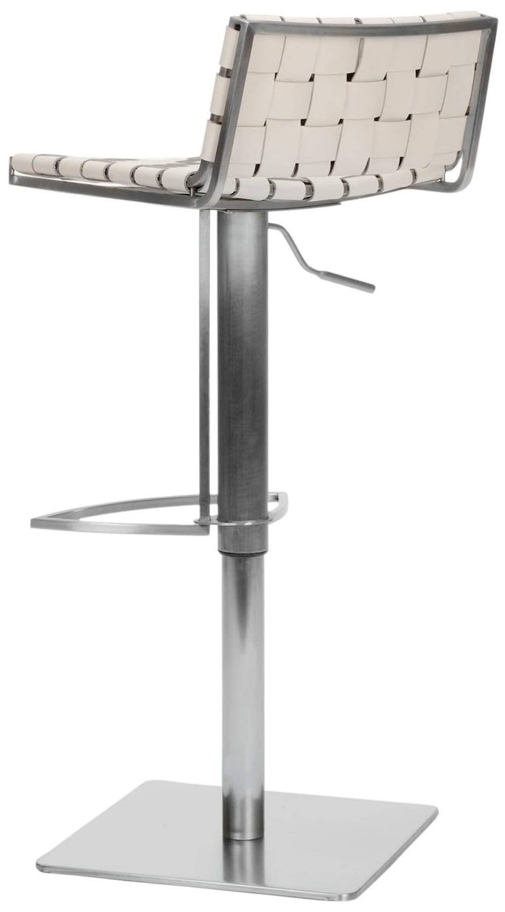 Brown Gas Lift Swivel Bar Stool A29553