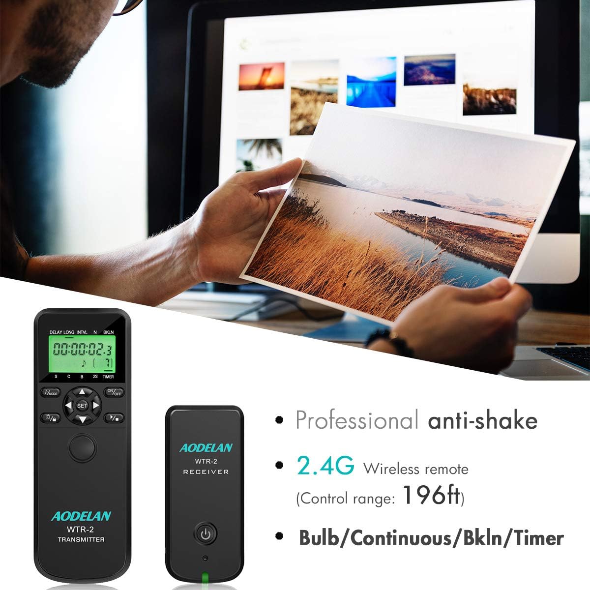 Wireless Shutter Release Camera Remote Control O957261