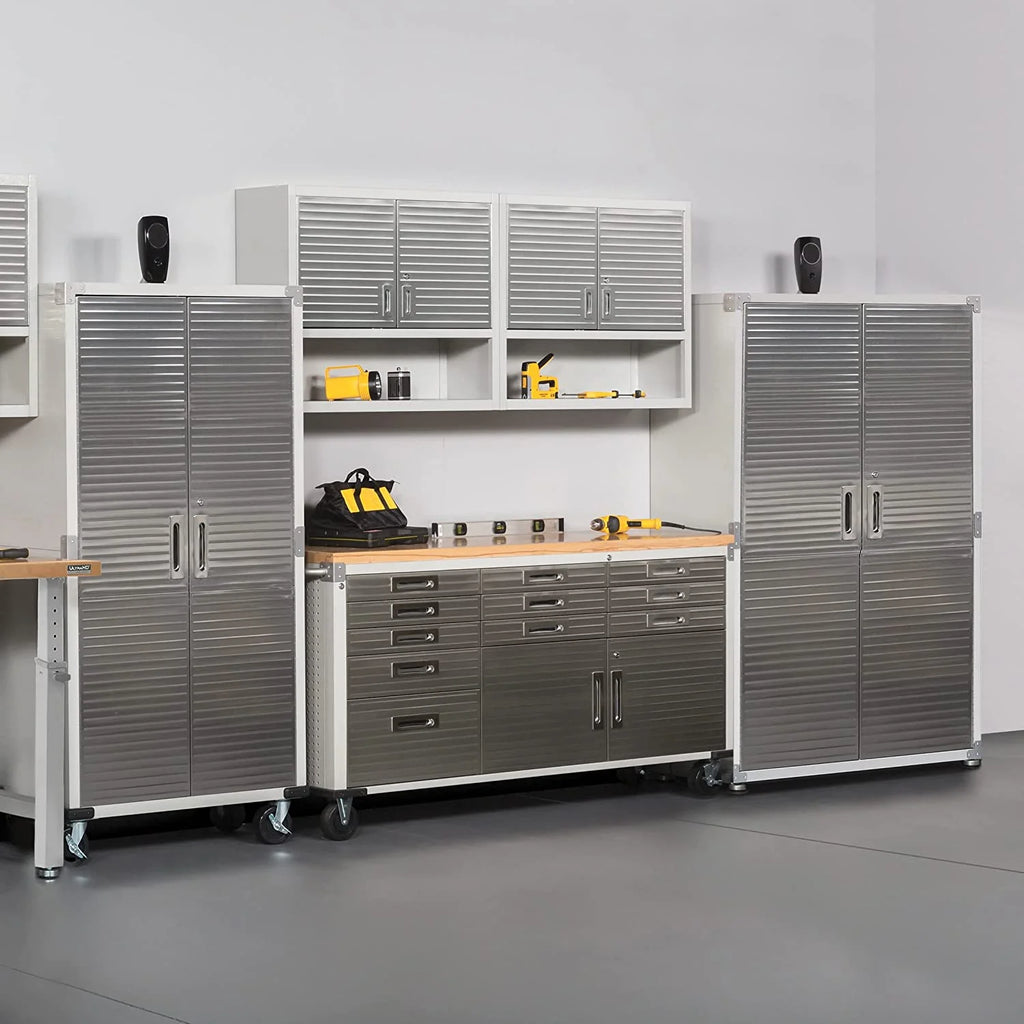 48" W x 24" D x 72" H Granite Steel Storage Cabinet K113
