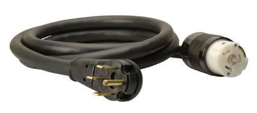 10-Foot 6/3 & 8/1 SEOW Temporary Power Cord, 50-Amp 125/250-Volt V58078