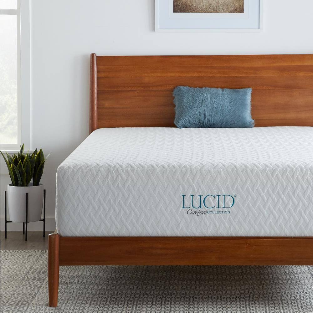 White Twin XL Memory Foam Mattress P2610