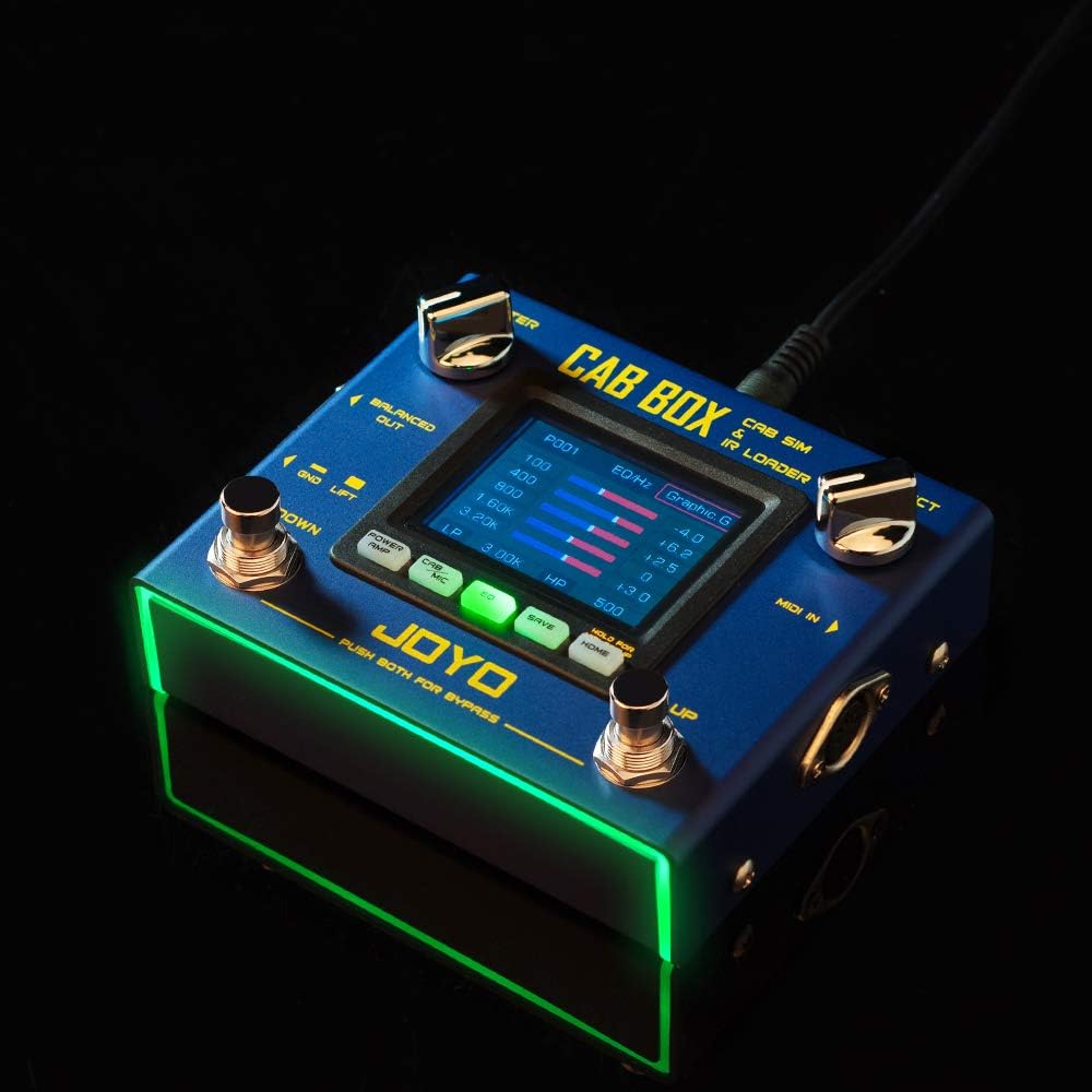 Electric Guitar & Bass Effect Pedal with Cabinet Modeling and Amp Simulator X305469