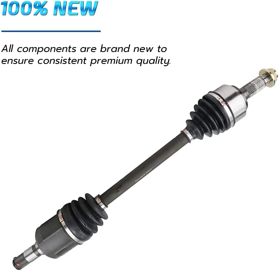 Front Driver Side CV Axle Half Shaft Assembly for 2009-2013 Mazda 6-2.5L F132435