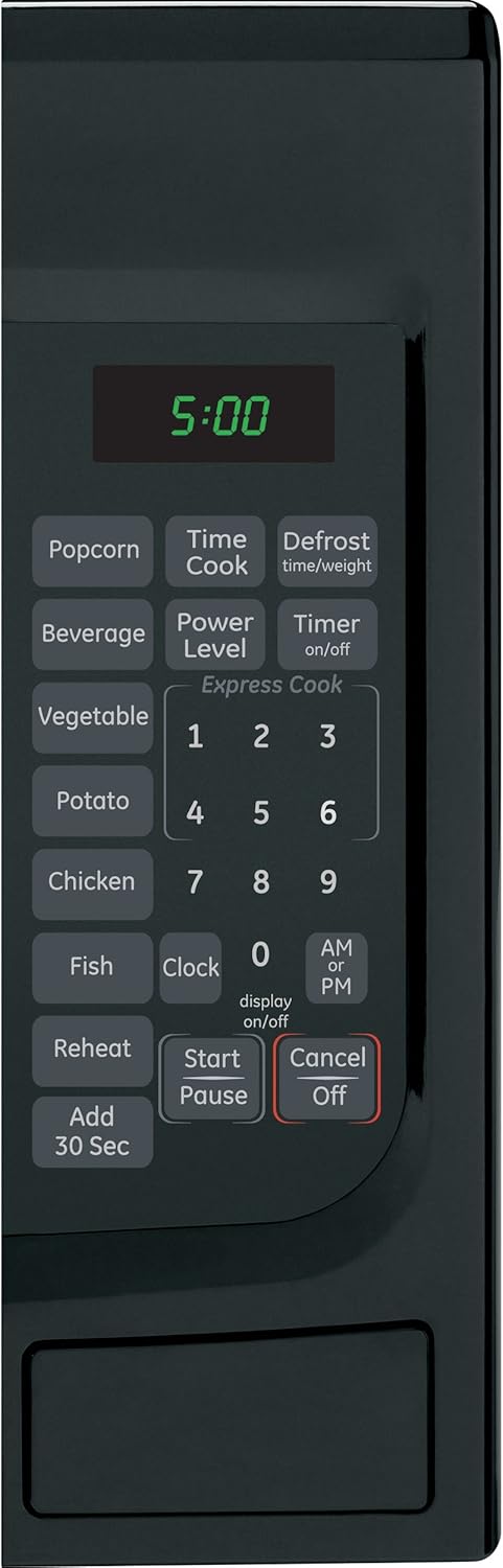 1.4 cu. ft Black Countertop Microwave H828303