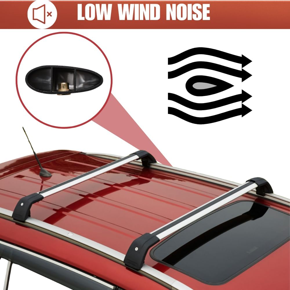 Roof Rack Cross Bars Aluminum Cargo Carrier X937001
