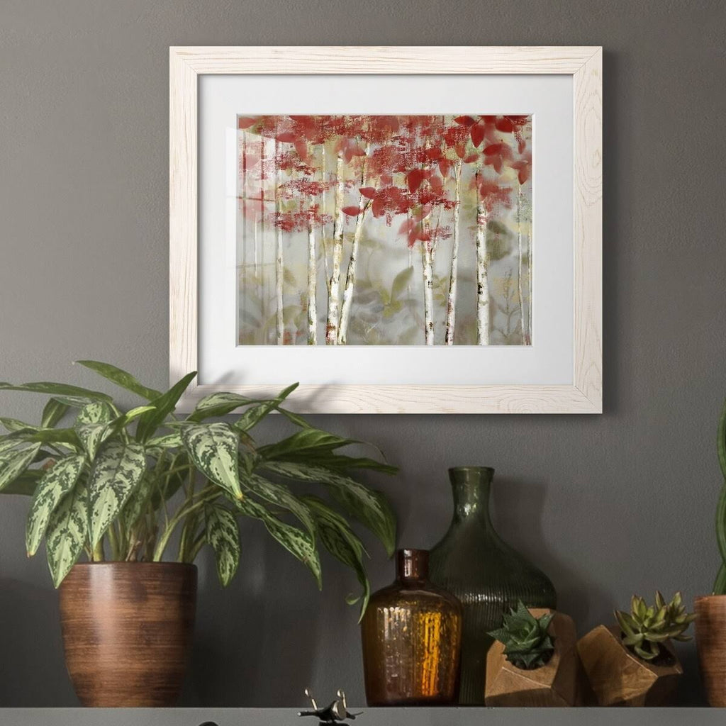 Framed Print 31X44 White T549