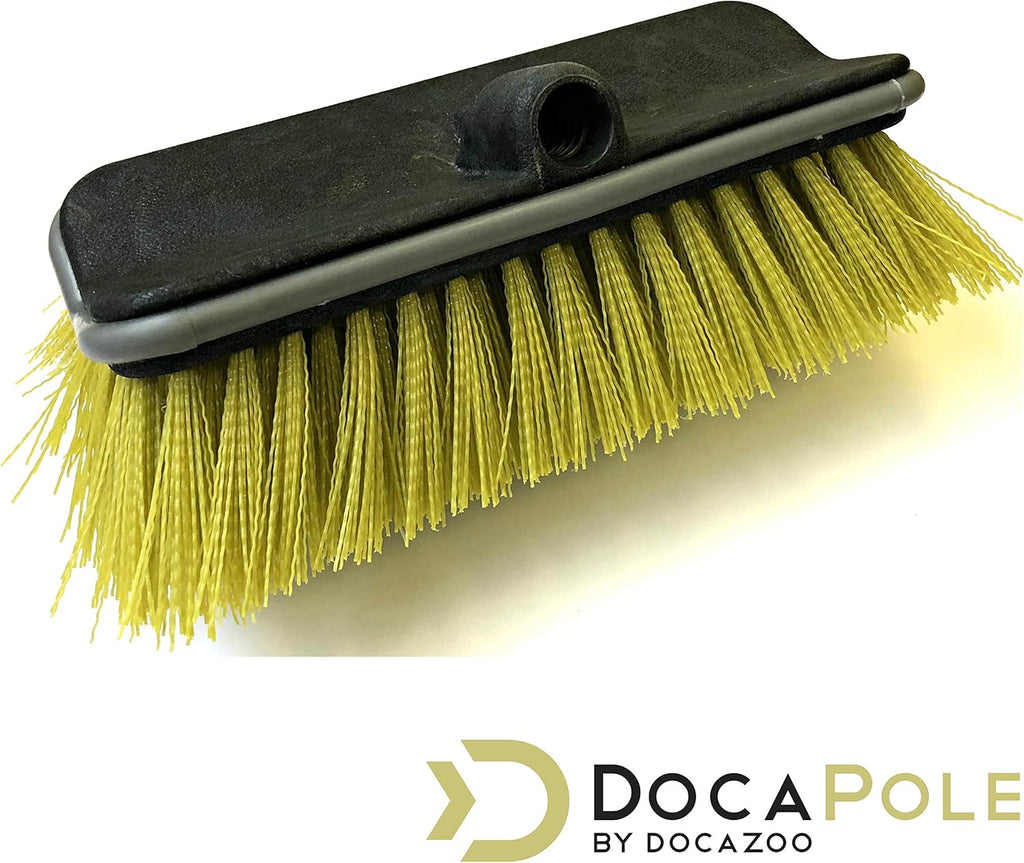 11 Inch Hard Bristle Deck Brush with Telescoping Pole E21822