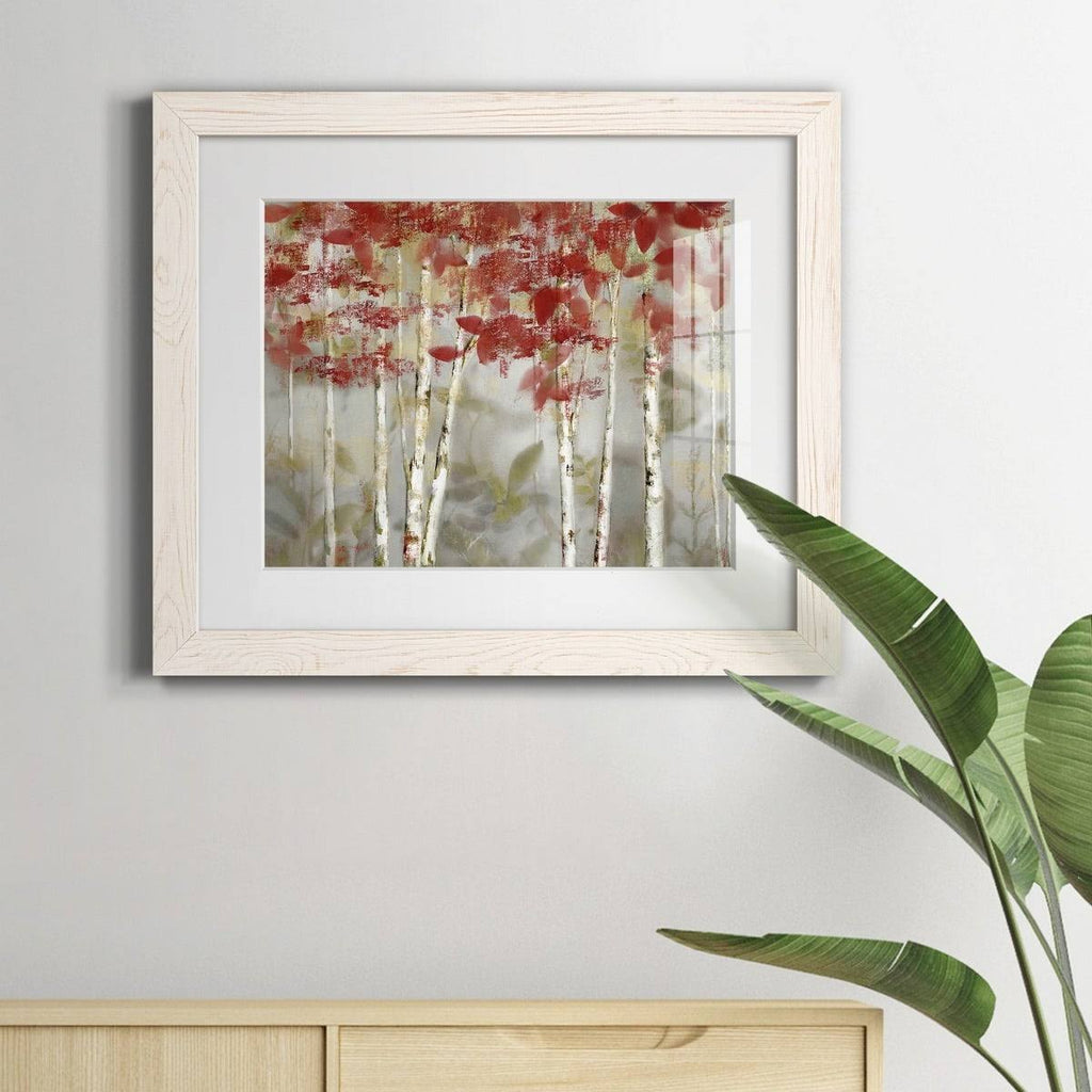 Framed Print 31X44 White T549
