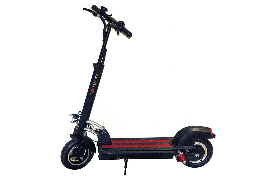 Black/Red Folding Electric Scooter J7684