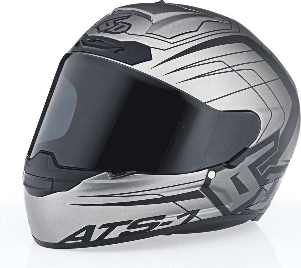 Matte Titanium Aero Helmet U6468