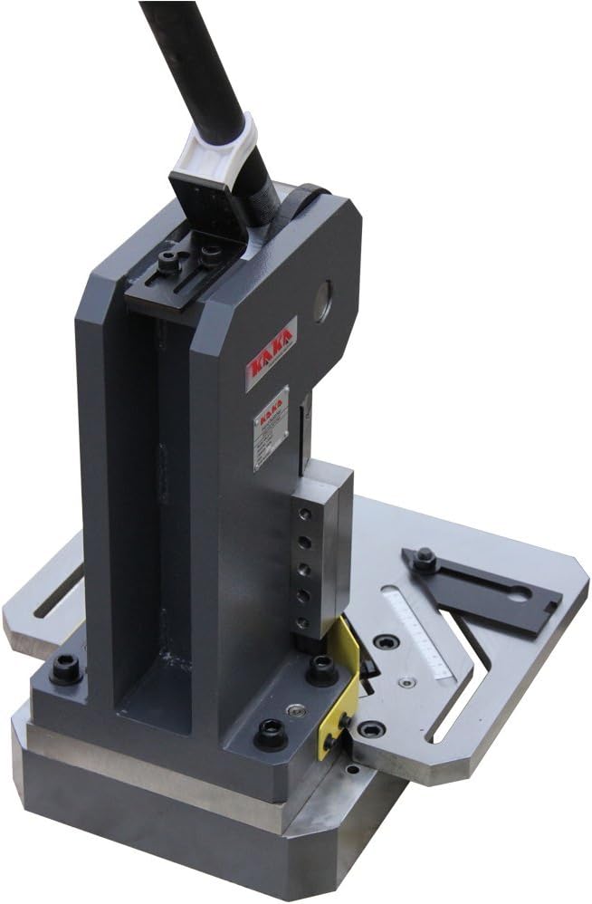 Heavy-Duty Metal Corner Notcher, 4x4" Blade, 11-Ga Mild Steel E1894