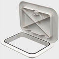 14.75 x 10.6 Inch White ABS Boat Access Hatch K159