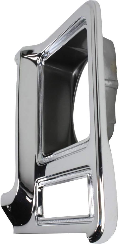 Chrome & Painted Dark Argent Headlight Door for Chevy C10 C20 C30 1979 1980 Driver Side Pack of 2 A1164