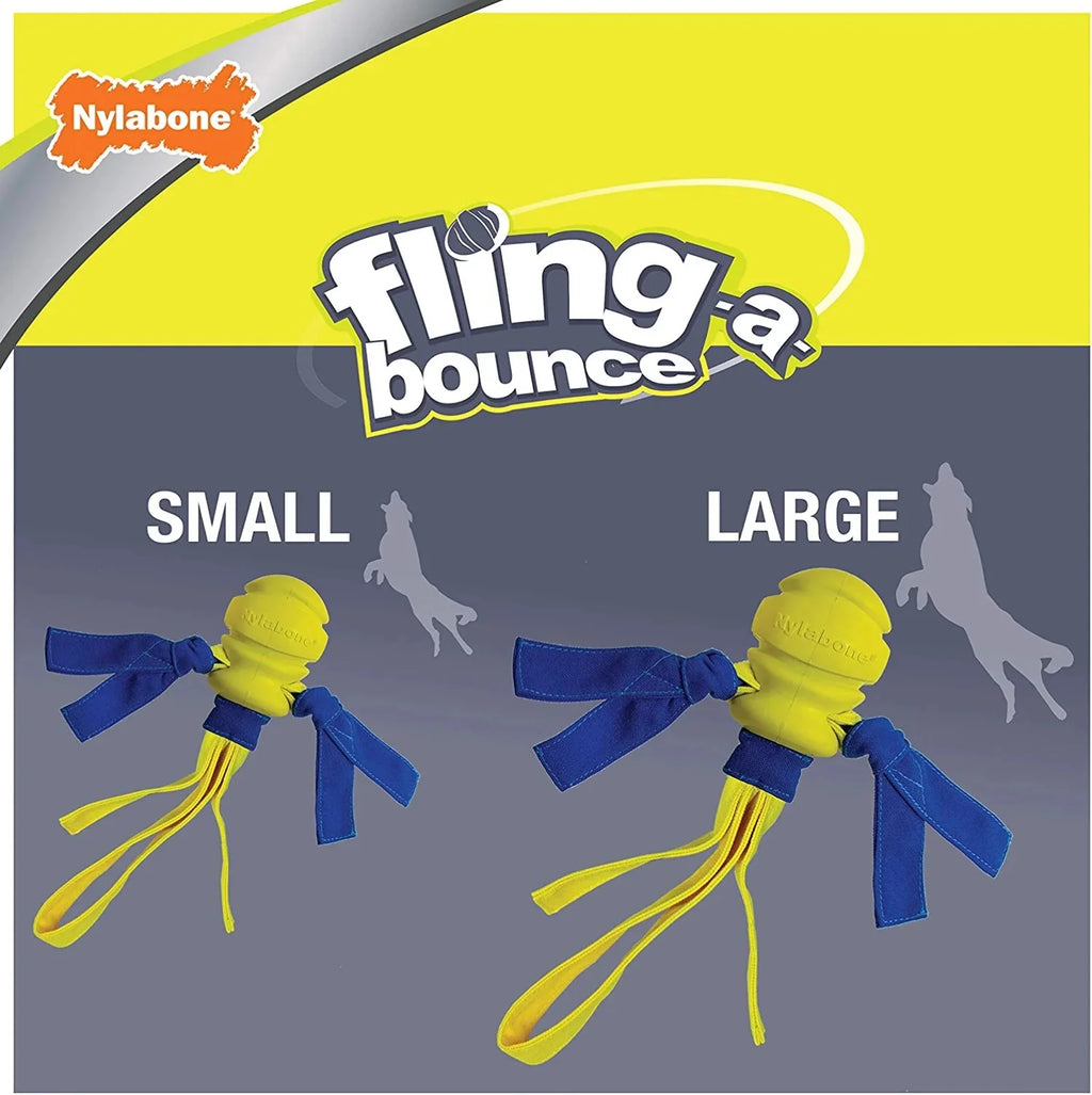 Dog Fetch Toys Fling-a-Bounce Medium - 10 in. P2137