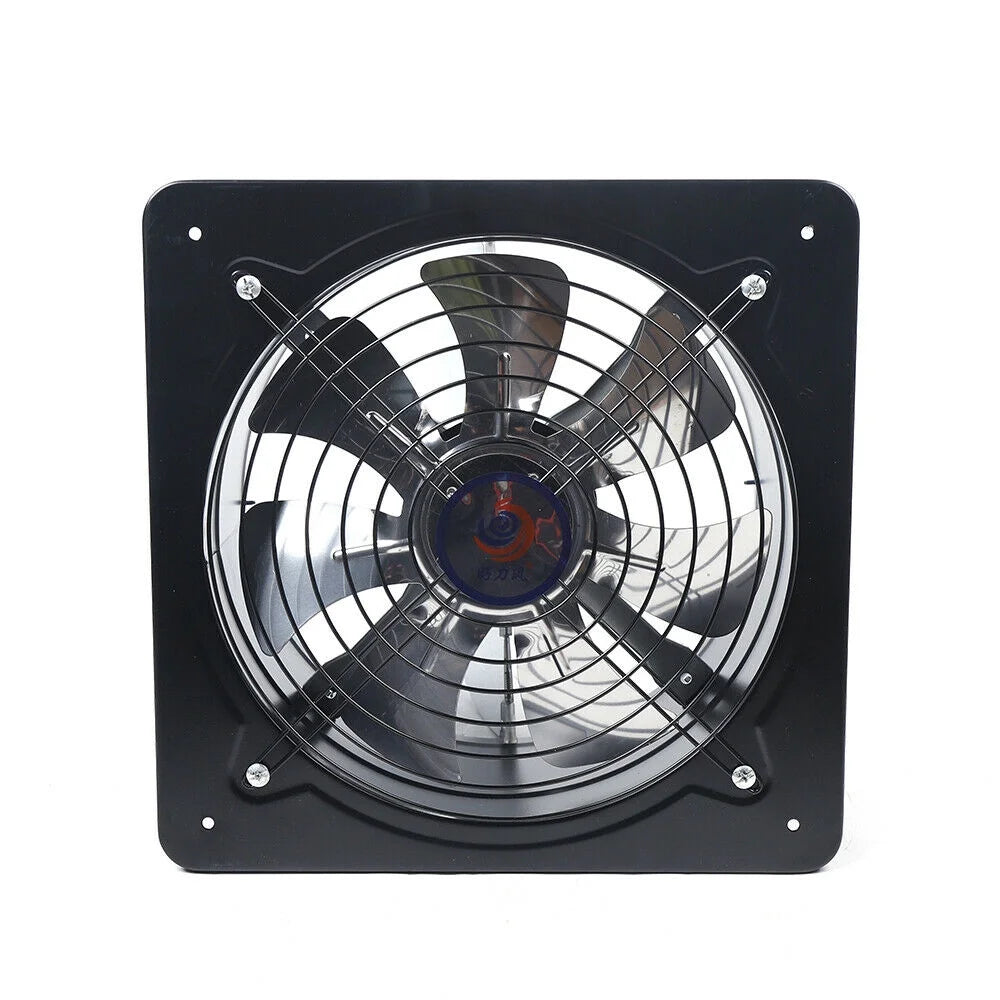 12" Wall Mounted Exhaust Fan Blower Ventilation Extractor C51596