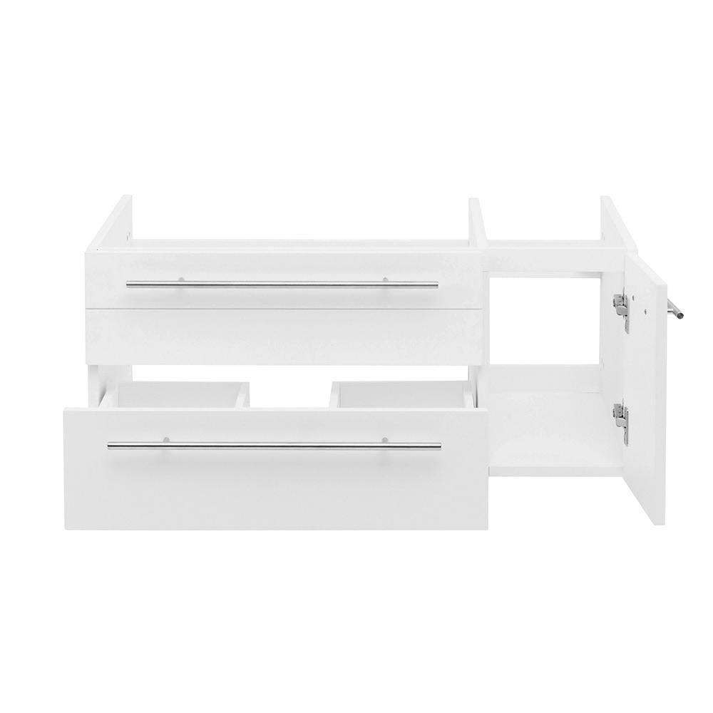White Left Version Wall Hung Undermount Sink Z97639