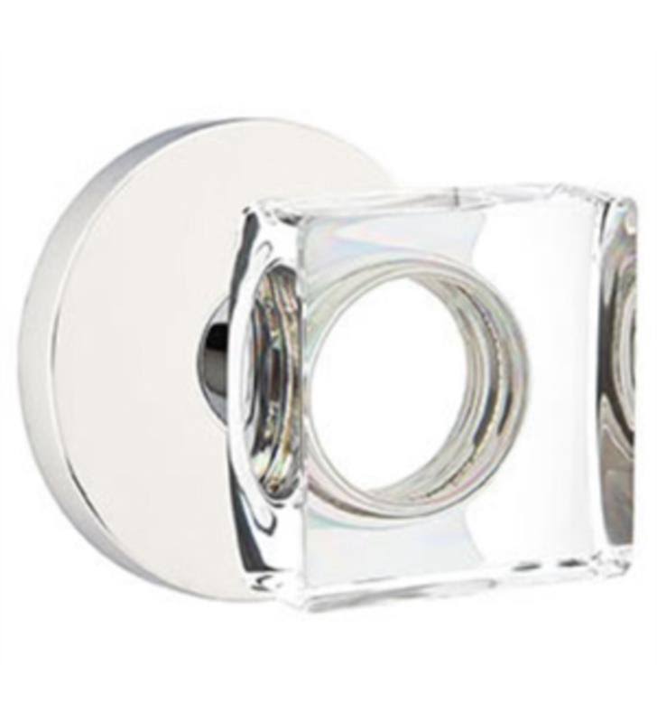 Satin Brass Privacy Set with Round Knob V8441