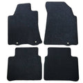 4 Pcs Black Nylon Floor Mats D46802
