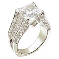 3.51 Carat Diamond Engagement Ring Gold Ring P3097