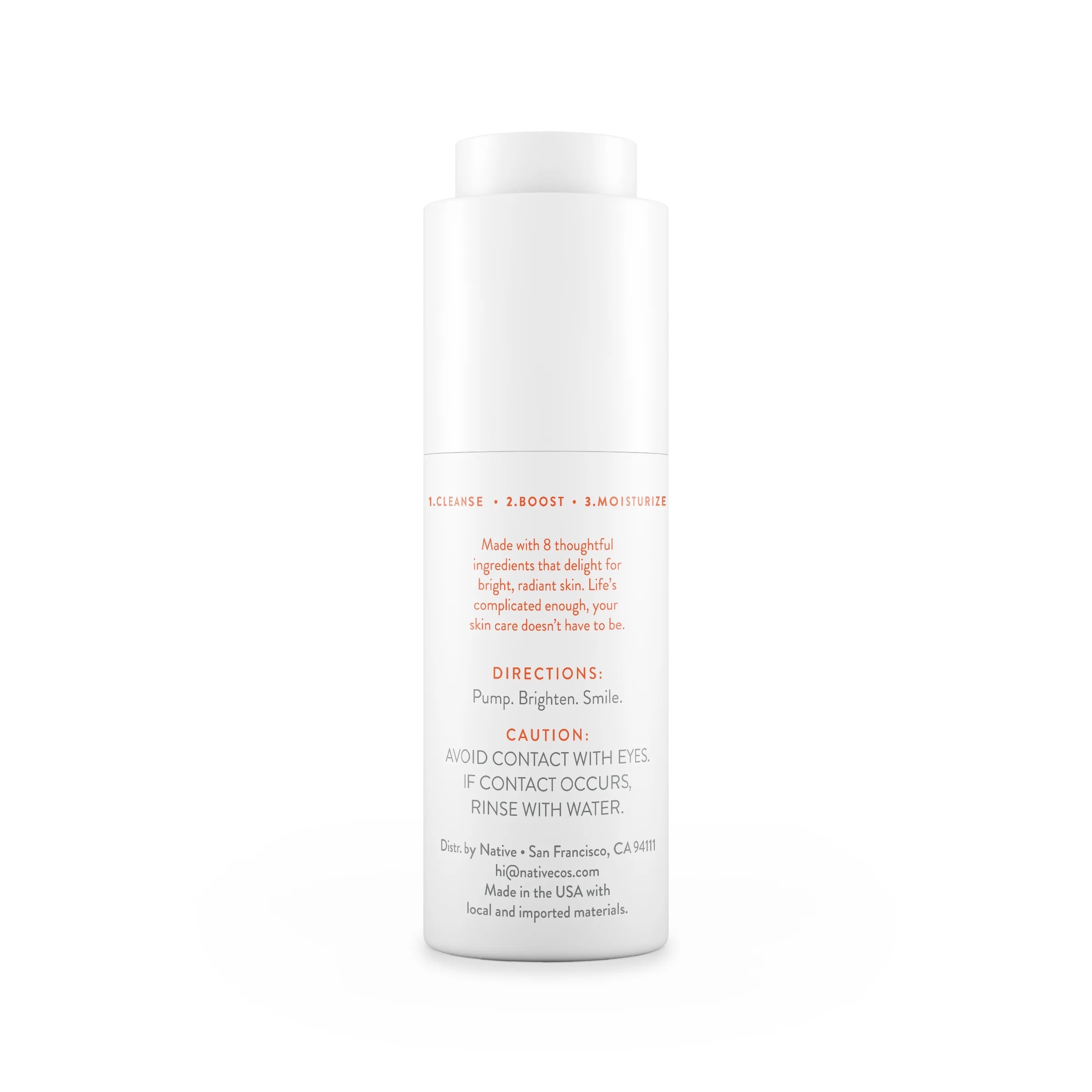 Fragrance Free Brightening Facial Serum with Vitamin C, 1 oz G21717