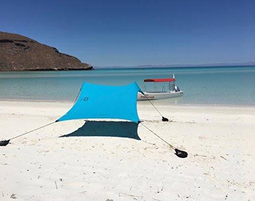 Portable Beach Tent Canopy Sun Shelter, 7 x 7ft A301