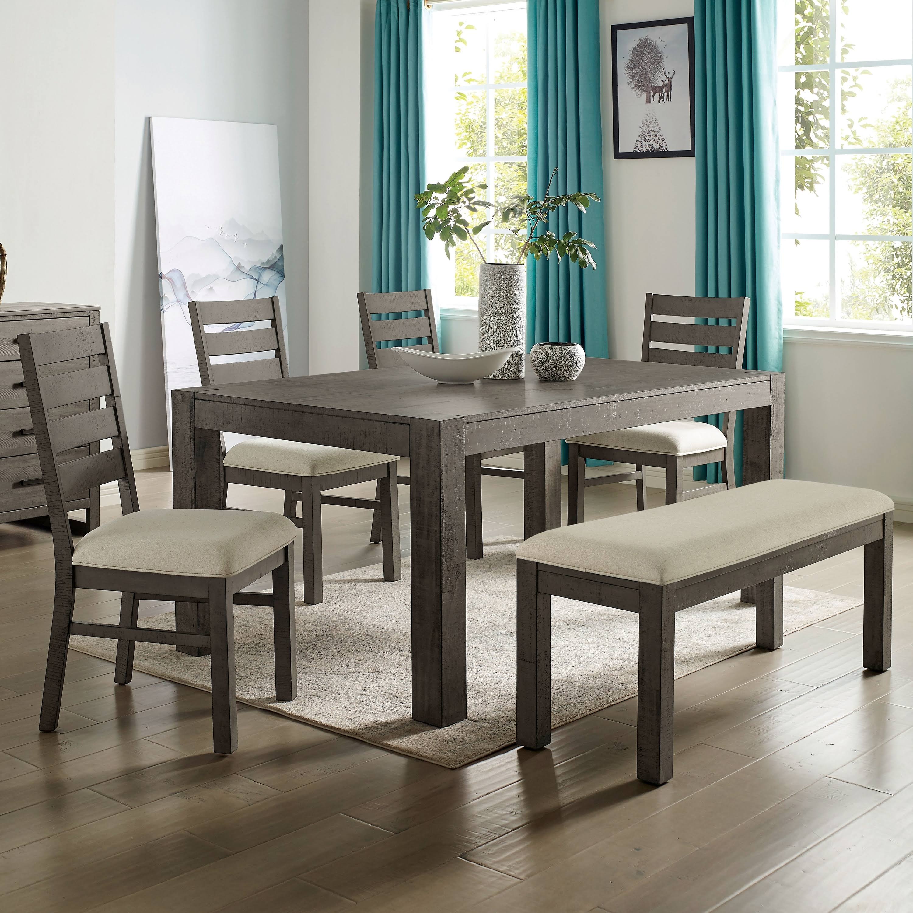 Beige Side Chairs (Set of 2) E5926