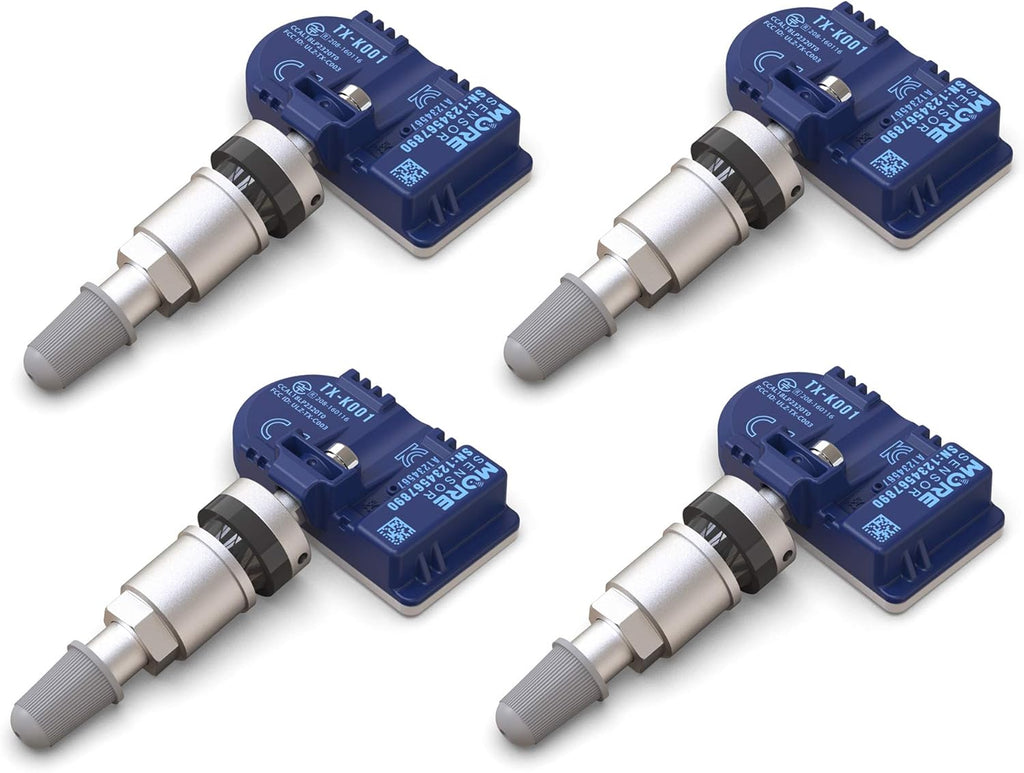 TPMS Tire Pressure Sensor 4-Pack with Aluminum Valve Stem V972