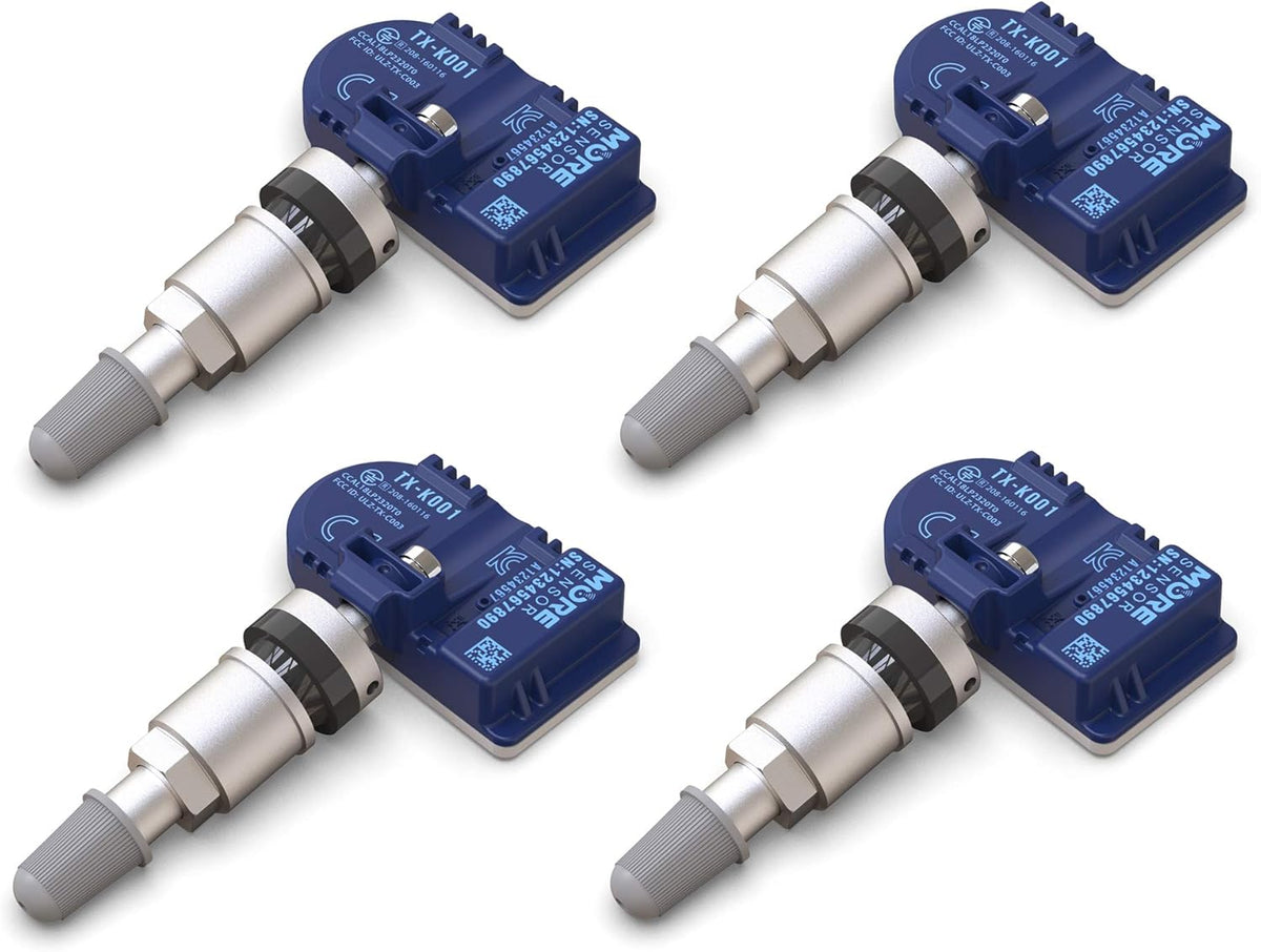 TPMS Tire Pressure Sensor 4-Pack with Aluminum Valve Stem V972