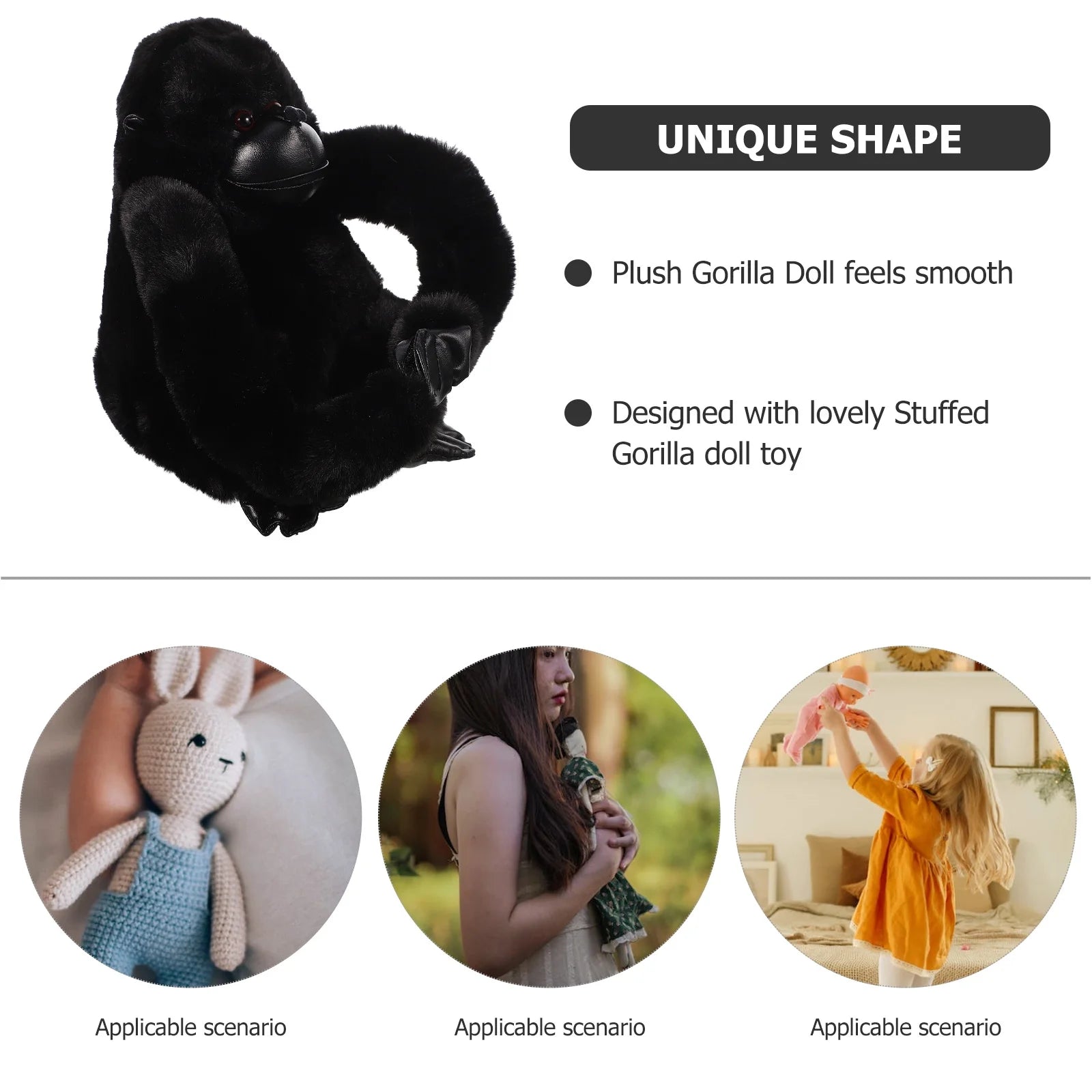 Large Plush Gorilla Toy I9791